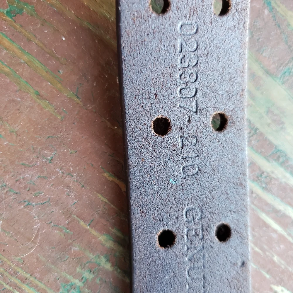 Brown Leather Child's Belt, S
